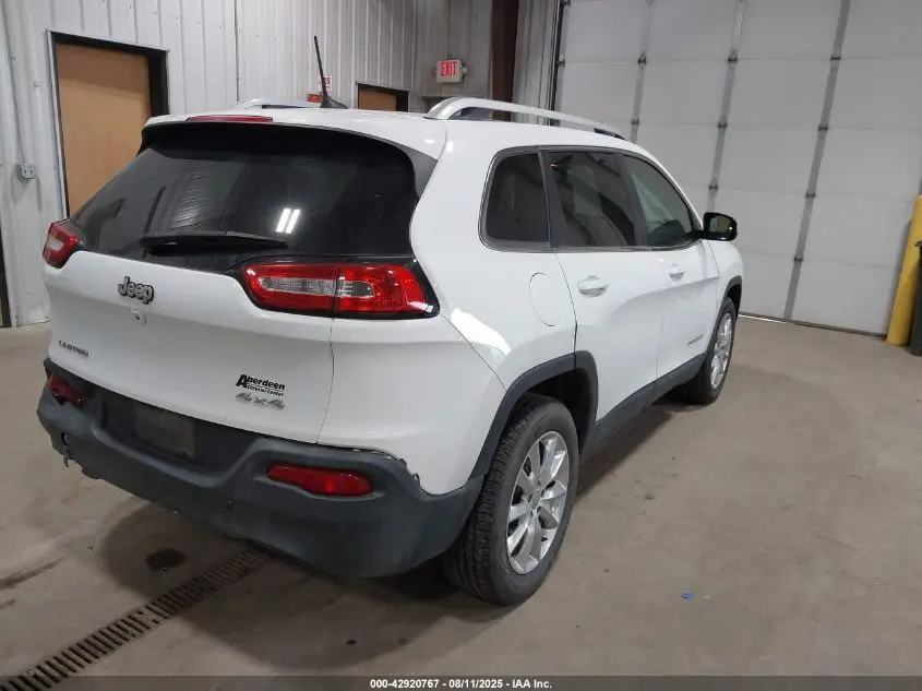 2016 JEEP CHEROKEE LIMITED
