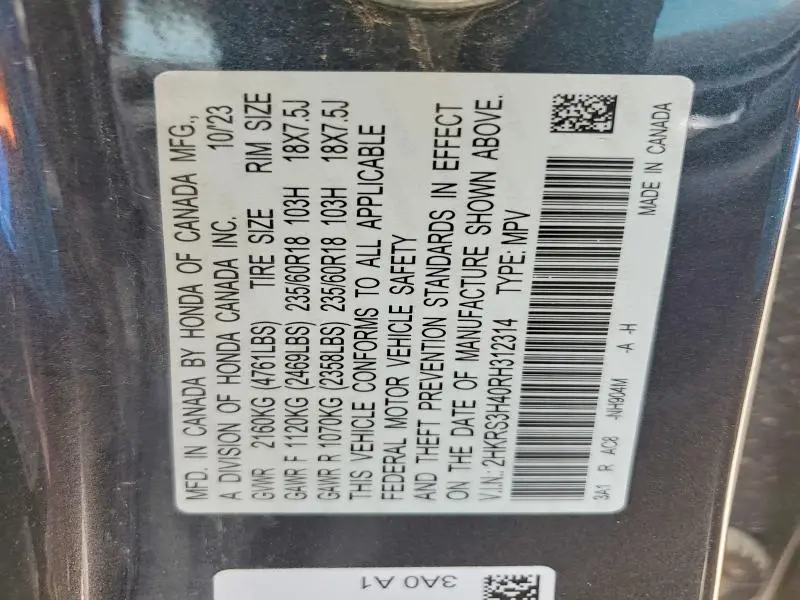 2024 HONDA CR-V EX  