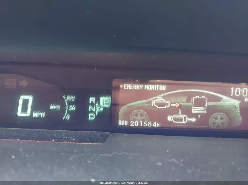 2012 TOYOTA PRIUS TWO