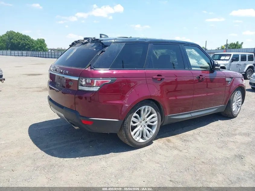 2017 LAND ROVER RANGE ROVER SPORT 3.0L V6 SUPERCHARGED HSE