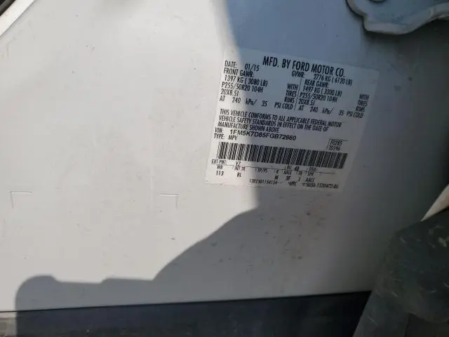 2015 FORD EXPLORER XLT  