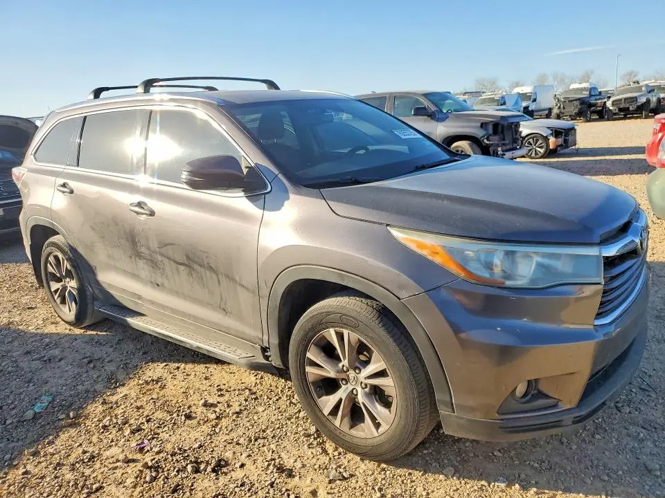 2015 TOYOTA HIGHLANDER XLE  