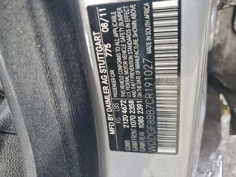 2012 MERCEDES-BENZ C 300 4MATIC  