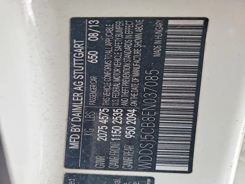 2014 MERCEDES-BENZ CLA 45 AMG  