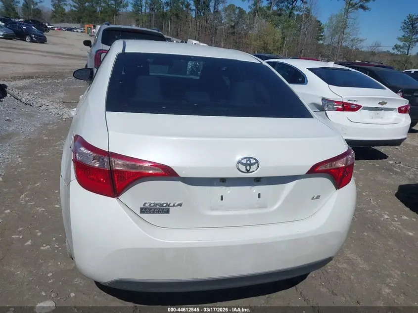 2017 TOYOTA COROLLA LE