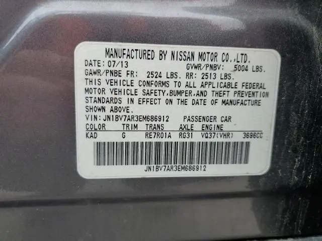 2014 INFINITI Q50 BASE