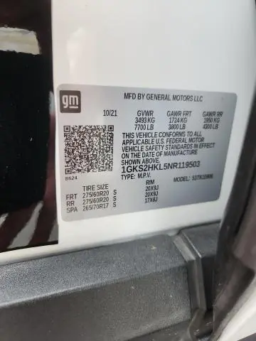 2022 GMC YUKON XL K1500 AT4  