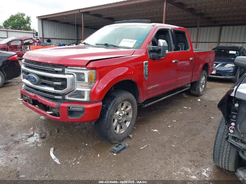2022 FORD F-250 PLATINUM