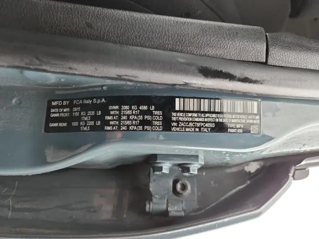 2015 JEEP RENEGADE TRAILHAWK  