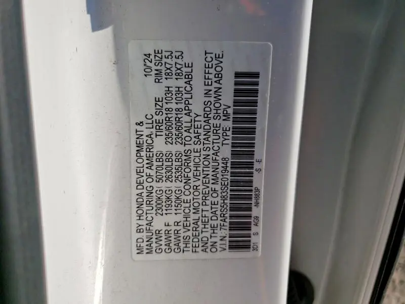 2025 HONDA CR-V SPORT-L  