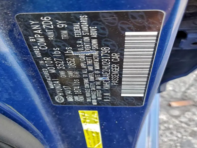 2017 HYUNDAI ACCENT SE  