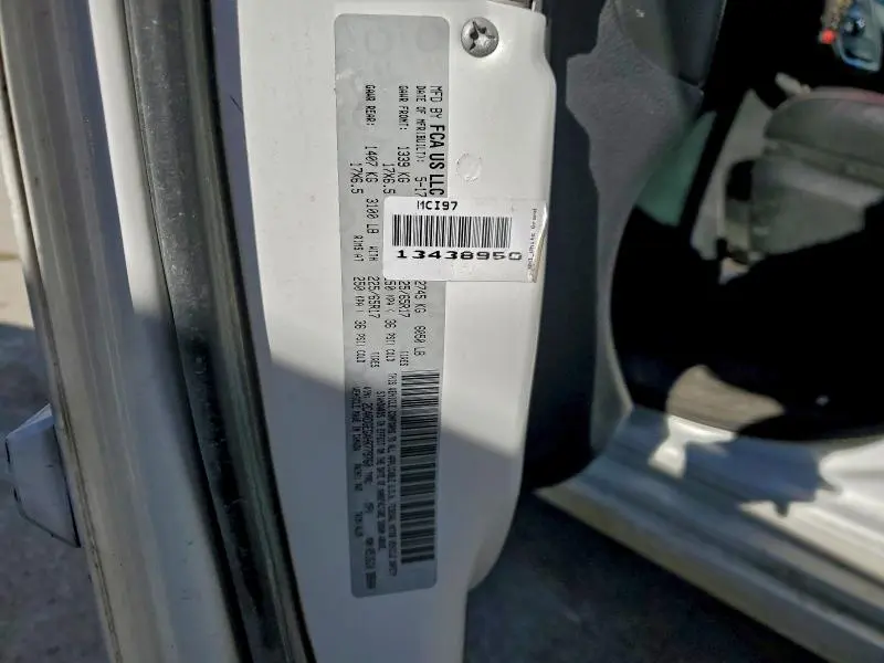 2017 DODGE GRAND CARAVAN GT  