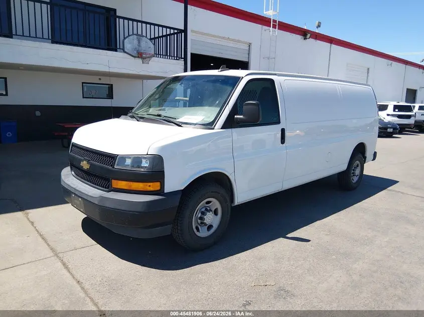 2020 CHEVROLET EXPRESS CARGO RWD 3500 EXTENDED WHEELBASE WT
