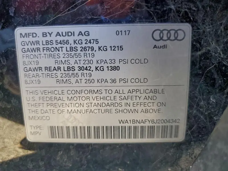 2018 AUDI Q5 PREMIUM PLUS  
