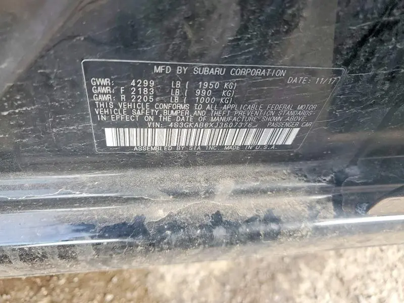 2018 SUBARU IMPREZA PREMIUM  