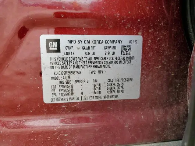 2022 BUICK ENCORE PREFERRED  