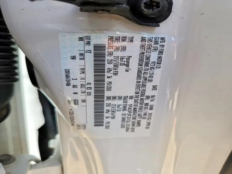 2016 FORD FOCUS SE  