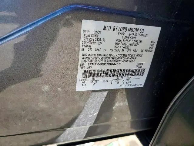 2022 FORD EDGE TITANIUM  