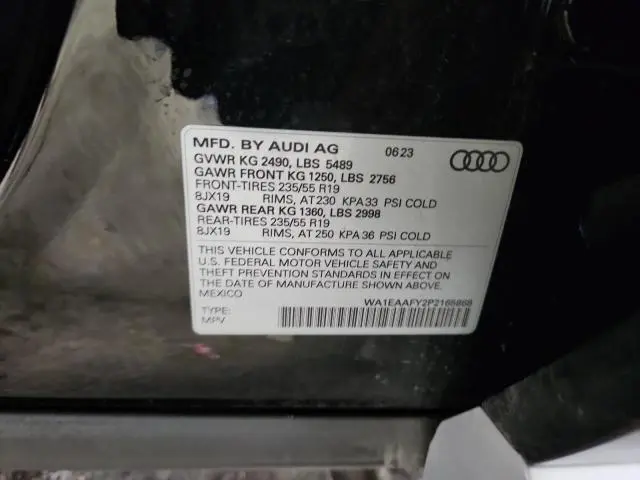 2023 AUDI Q5 PREMIUM PLUS 45  