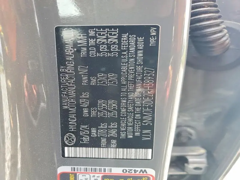 2024 HYUNDAI TUCSON SEL  