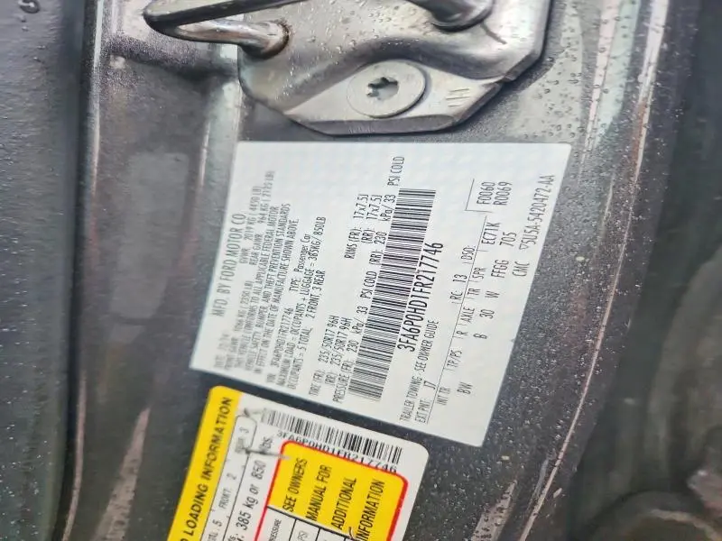 2015 FORD FUSION SE  