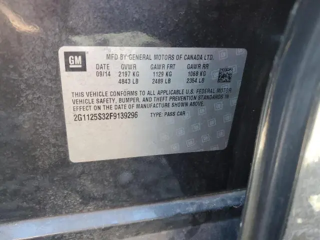 2015 CHEVROLET IMPALA LT  