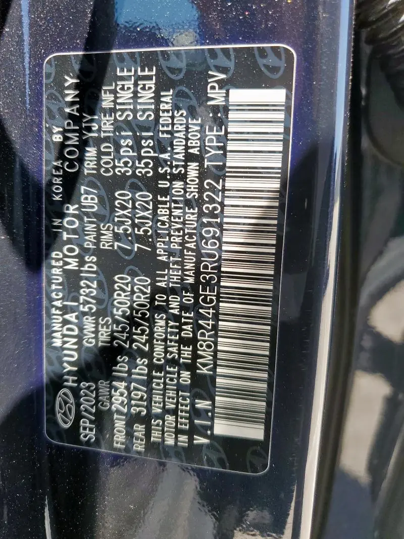 2024 HYUNDAI PALISADE SEL PREMIUM  