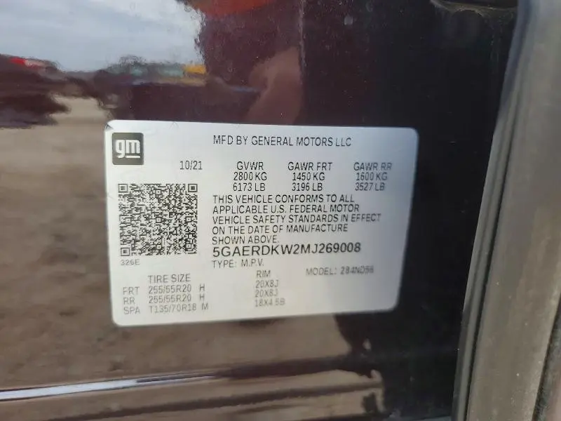 2021 BUICK ENCLAVE AVENIR  