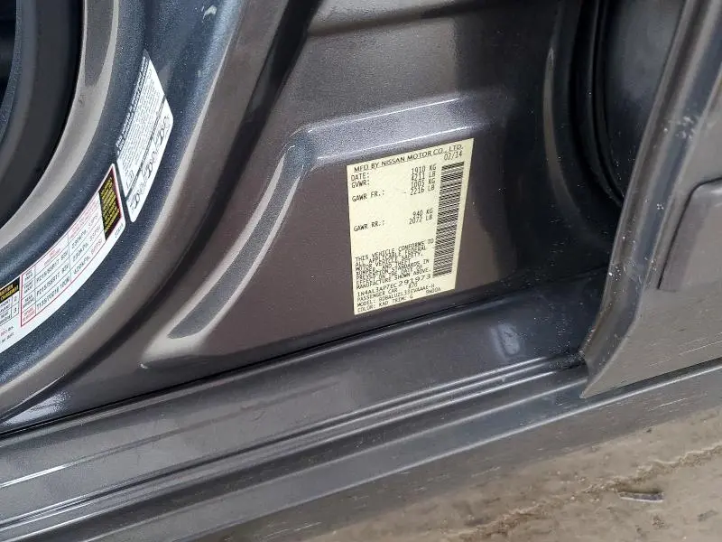 2014 NISSAN ALTIMA 2.5  