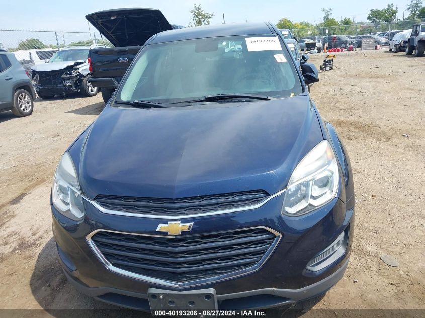 2016 CHEVROLET EQUINOX LS