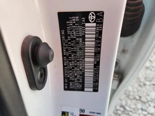 2015 TOYOTA COROLLA L