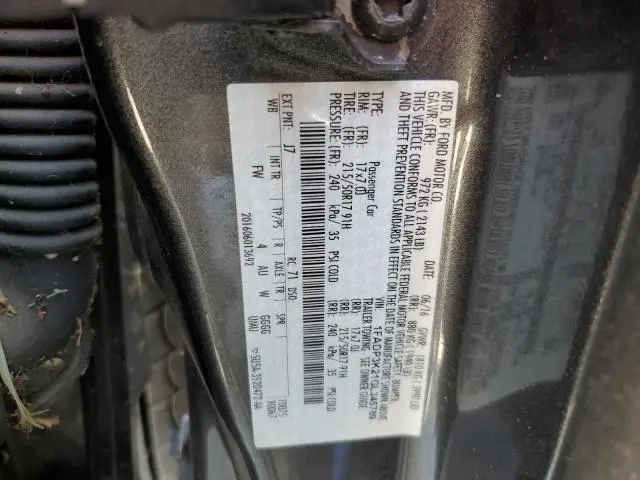 2016 FORD FOCUS SE  