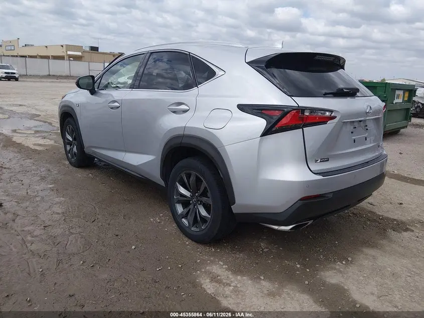 2017 LEXUS NX 200T F SPORT