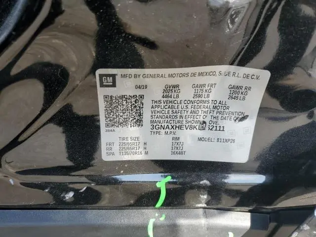 2019 CHEVROLET EQUINOX LS  