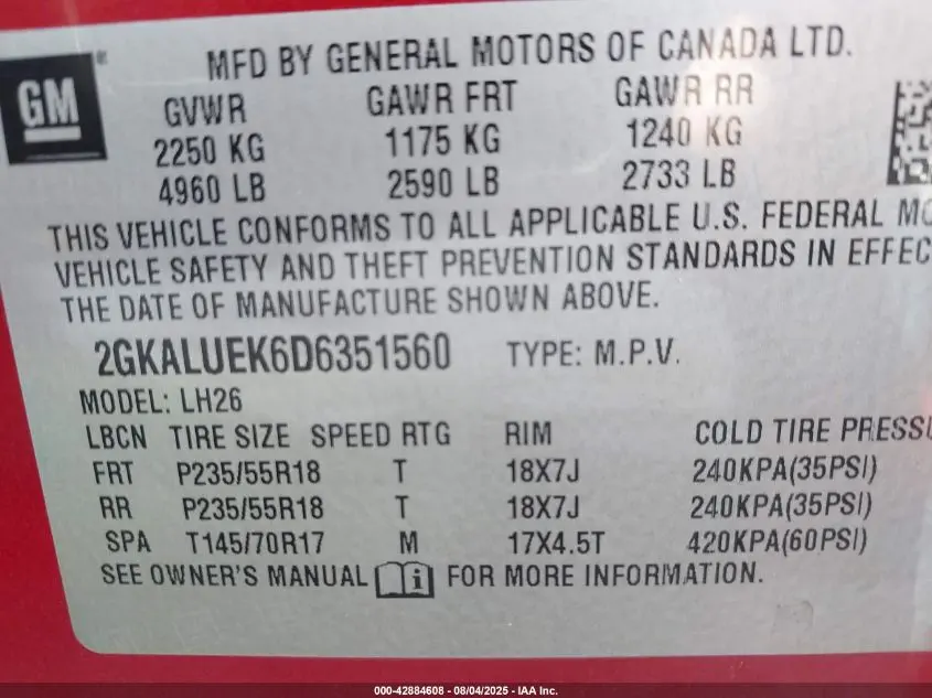 2013 GMC TERRAIN SLT-1