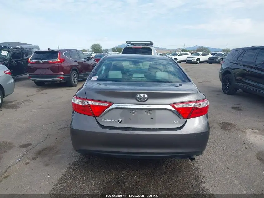 2015 TOYOTA CAMRY LE
