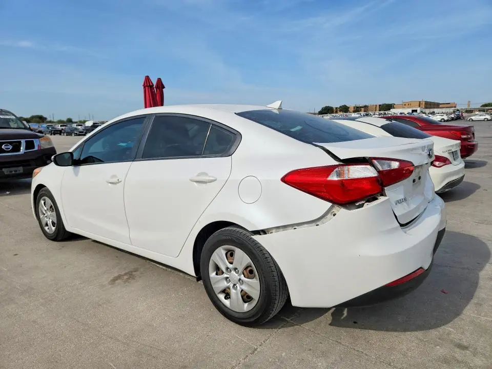 2016 KIA FORTE LX   