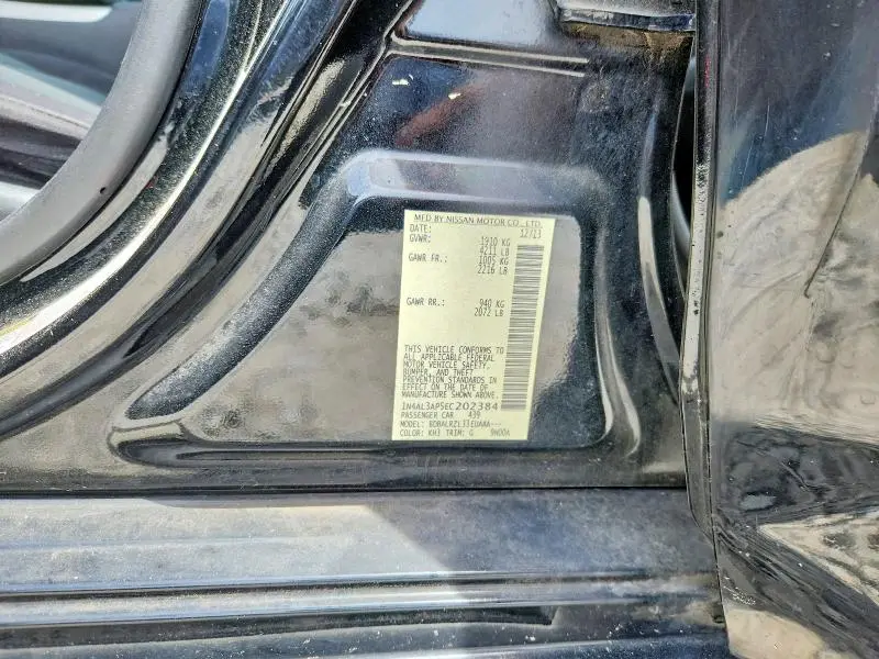 2014 NISSAN ALTIMA 2.5  