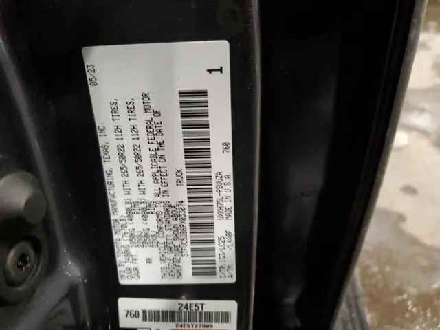 2023 TOYOTA TUNDRA CREWMAX CAPSTONE  