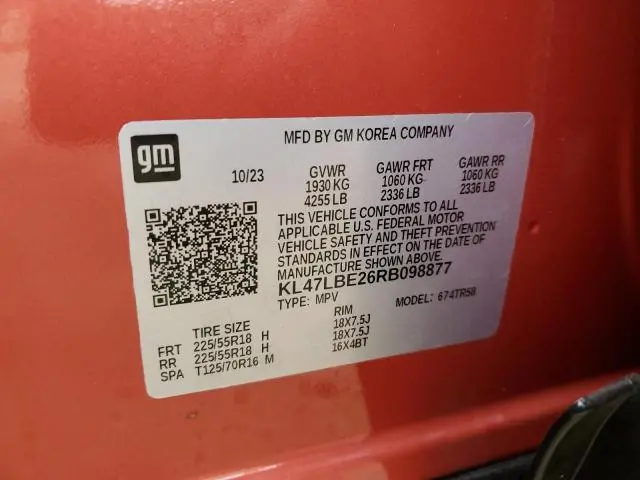 2024 BUICK ENVISTA SPORT TOURING  