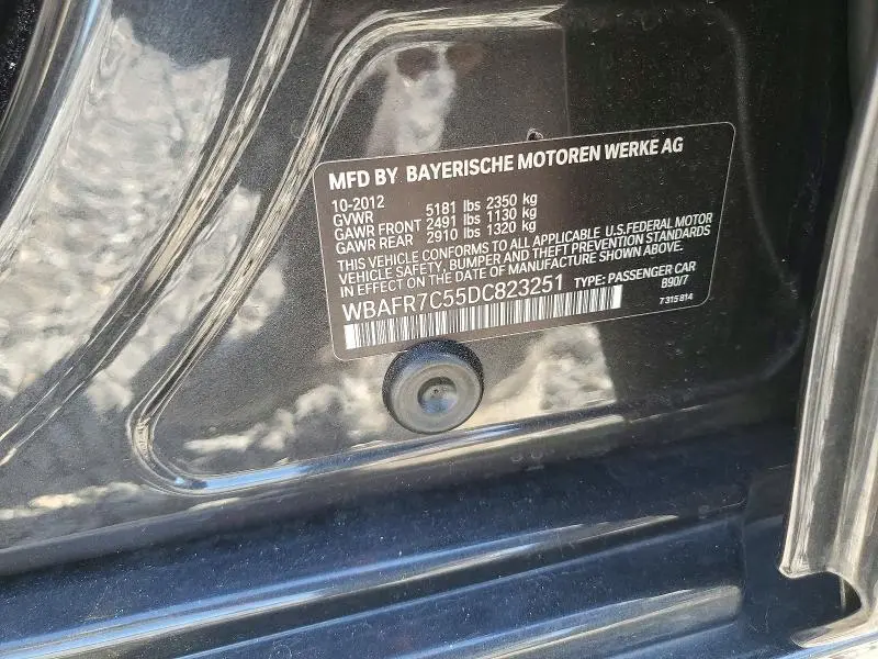 2013 BMW 535 I  