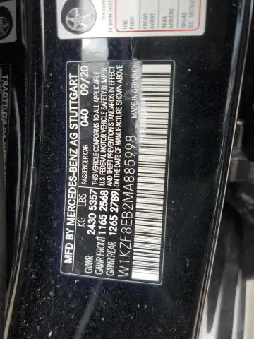 2021 MERCEDES-BENZ E 350 4MATIC  