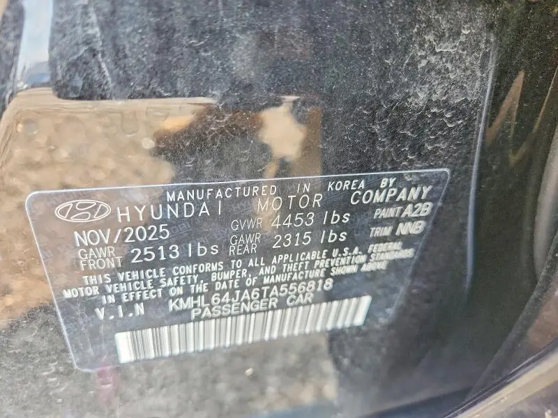 2026 HYUNDAI SONATA SEL SPORT  