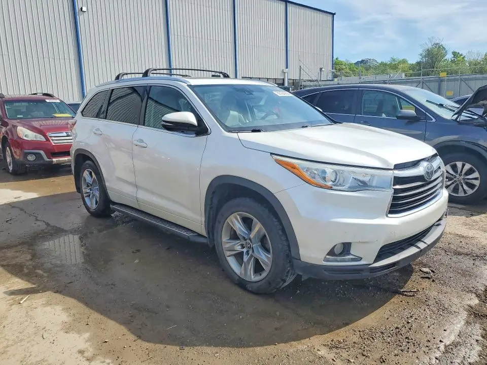 2016 TOYOTA HIGHLANDER LIMITED PLATINUM  