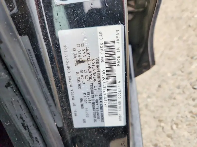 2014 MAZDA 3 SPORT  