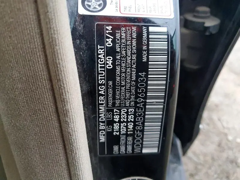 2014 MERCEDES-BENZ C 300 4MATIC  