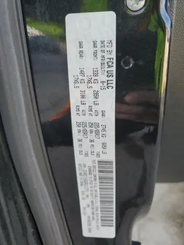 2016 CHRYSLER TOWN & COUNTRY S  