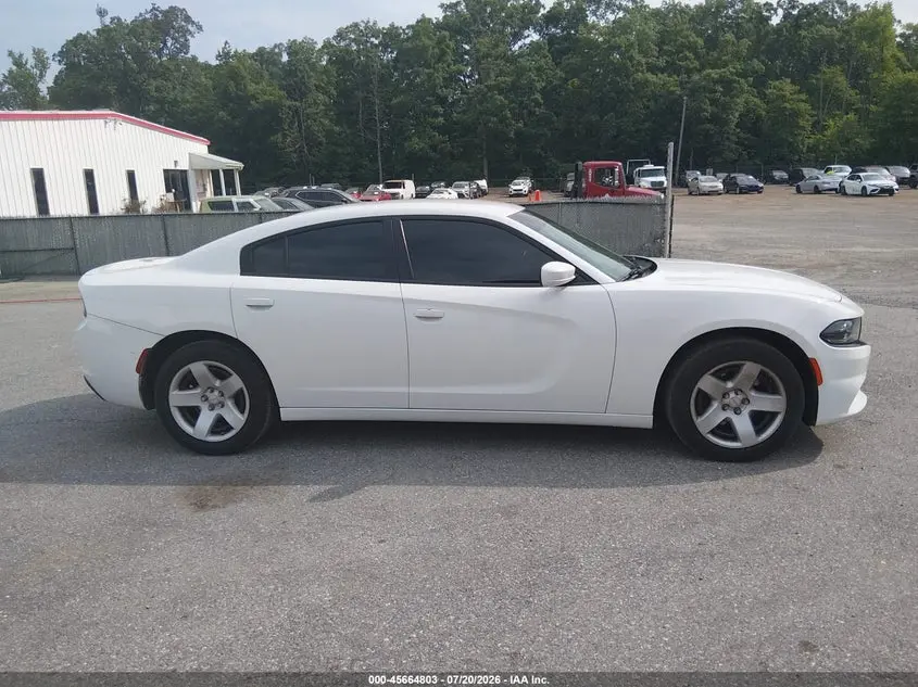 2019 DODGE CHARGER POLICE RWD