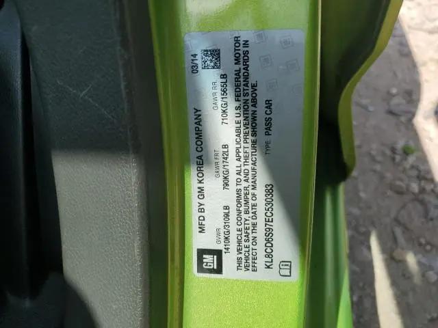 2014 CHEVROLET SPARK 1LT  