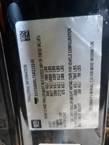 2025 CADILLAC ESCALADE PREMIUM LUXURY  